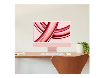 Apple iMac with 4.5K Retina display - Allt-i-ett M3 upp till - RAM 8 GB - SSD 256 GB - M3 10-core GPU - Gigabit Ethernet, IEEE 802.11ax (Wi-Fi 6E), B