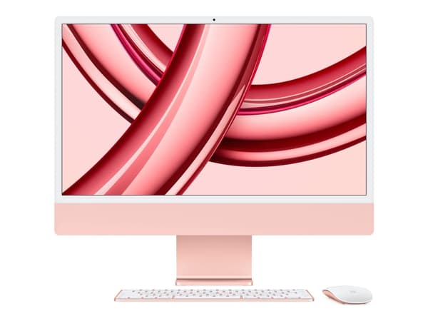 Apple iMac with 4.5K Retina display - Allt-i-ett M3 upp till - RAM 8 GB - SSD 256 GB - M3 10-core GPU - Gigabit Ethernet, IEEE 802.11ax (Wi-Fi 6E), B