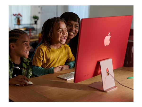 Apple iMac with 4.5K Retina display - Allt-i-ett M3 upp till - RAM 8 GB - SSD 256 GB - M3 10-core GPU - Gigabit Ethernet, IEEE 802.11ax (Wi-Fi 6E), B