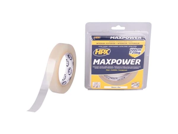 HPX maksimiteho kirkas 19mm x 5m