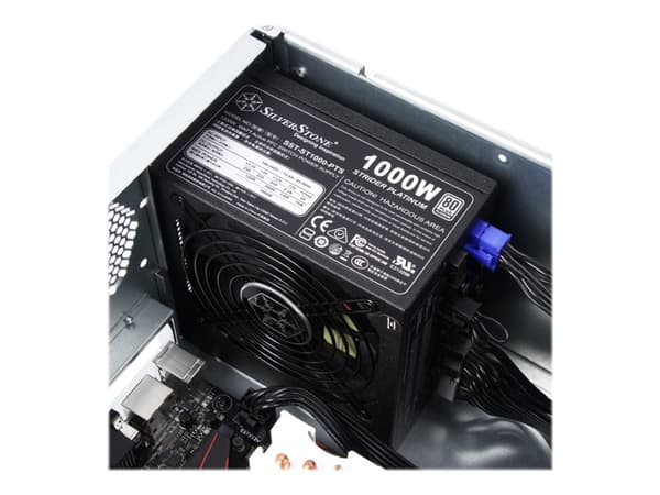 SilverStone RM41-H08 - Kan monteras i rack - 4U - SSI CEB - SATA/SAS - ingen strömförsörjning (ATX / PS/2) - USB
