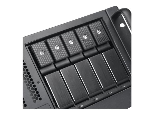 SilverStone RM41-H08 - Kan monteras i rack - 4U - SSI CEB - SATA/SAS - ingen strömförsörjning (ATX / PS/2) - USB