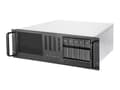 Miniatyrbild 1 av 5: SilverStone RM41-H08 - Kan monteras i rack - 4U - SSI CEB - SATA/SAS - ingen strömförsörjning (ATX / PS/2) - USB