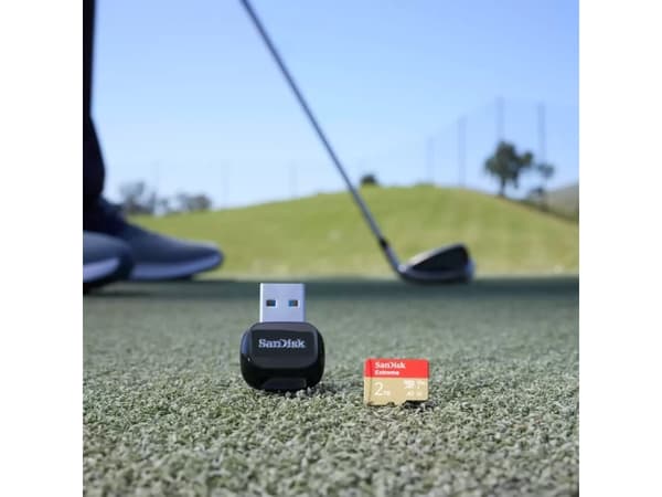 SanDisk Extreme - Flashminnekort (microSDHC til SD-adapter inkludert) - 2 TB - A2 / Video Class V30 / UHS-I U3 - microSDXC UHS-I