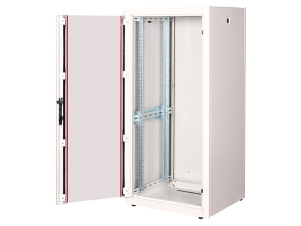 ROLINE 26.21.0035, Frittstående hylle, 26U, 600 kg, Rack skinner, Justerbare bein, 53 kg