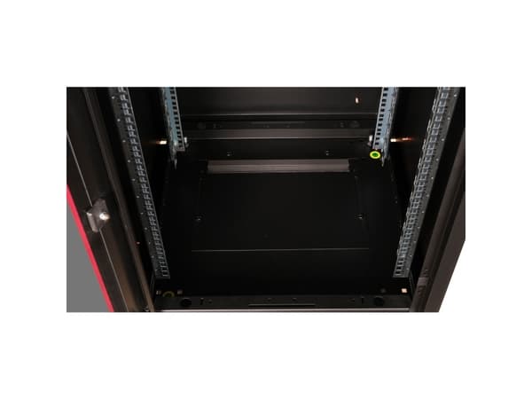 ROLINE 26.21.0218, Fristående rack, 22U, 600 kg, Kuggskenor, Justerbara fötter, 47,9 kg
