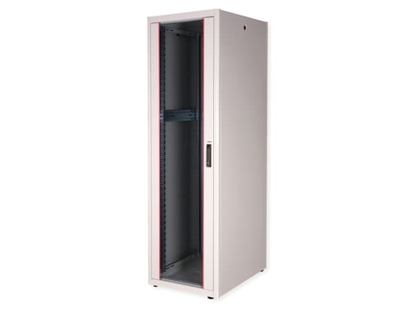 ROLINE 26.21.0043, Frittstående hylle, 42U, 600 kg, Rack skinner, Justerbare bein, 81,6 kg