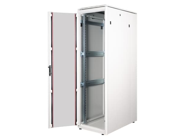 ROLINE 26.21.0061, Fristående rack, 42U, 600 kg, Kuggskenor, Justerbara fötter, 107 kg