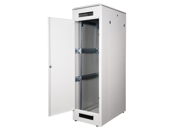 ROLINE 26.21.0061, Fristående rack, 42U, 600 kg, Kuggskenor, Justerbara fötter, 107 kg
