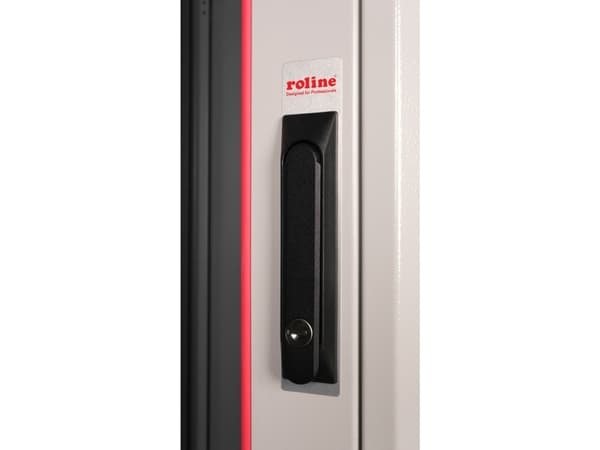 ROLINE 26.21.0049, Fristående rack, 22U, 600 kg, Kuggskenor, Justerbara fötter, 47,9 kg