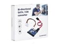 Pikkukuva 1 / 5: Gembird Bi-directional SATA/IDE converter, IDE, SATA, JM20330, 52 mm, 48 mm, 12 g
