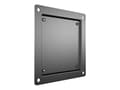 Miniatyrbild 2 av 5: Multibrackets M Mount Adapter Plate - Monteringskomponent (adapter för VESA 75 mm till 100 mm fäste) - för TV/monitor - kraftigt stål