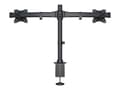 Miniatyrbild 5 av 5: Multibrackets M Deskmount Basic Dual - Monteringssats (montering på skrivbord) - för 2 LCD-bildskärmar - stål, höggradig aluminium - svart - skärmsto
