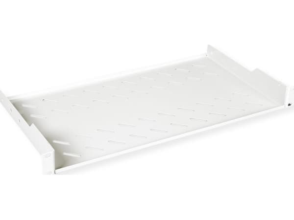 ROLINE 26.21.0281, Hylla till rackskåp, Grå, Stål, 15 kg, 1U, 48,3 cm (19")