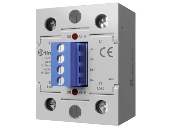 Finder Halvlederrelæ 77E290248671 75 A Koblingsspænding (max.): 660 V/AC Øjeblikkelig værdiskift 1 stk