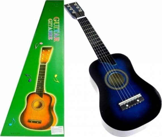 Lean Sport Klassisk tregitar med Blue Pick 60 cm