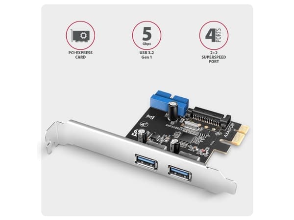 AXAGON PCEU-232RS -