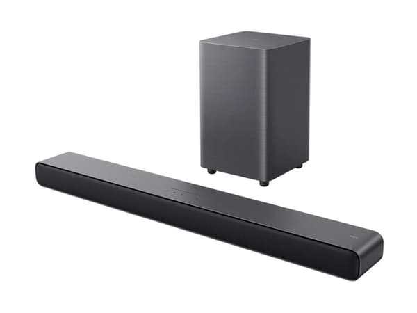 TCL S55 Series S55HE - Soundbar - för tv - 2.1-kanals - trådlös - Bluetooth - svart