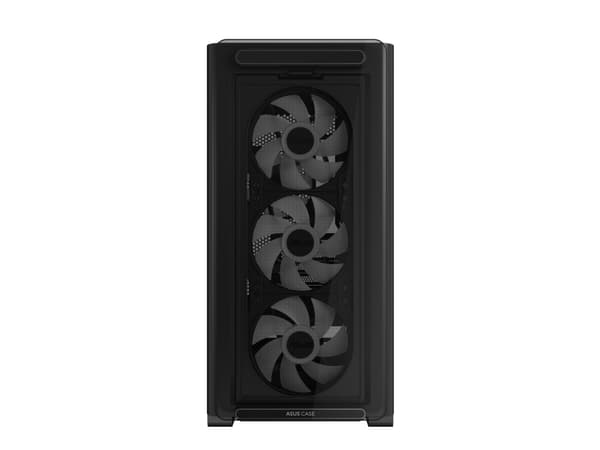 ASUS A23 PLUS TG ARGB BLACK, PC, Black, micro ATX, Mini-ITX, Multi, 16.5 cm, 38 cm