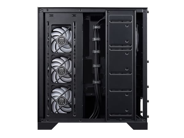 XPG Invader X BTF, Midi Tower, PC, Svart, ATX, micro ATX, Mini-ATX, SPCC, Härdat glas, 17,5 cm