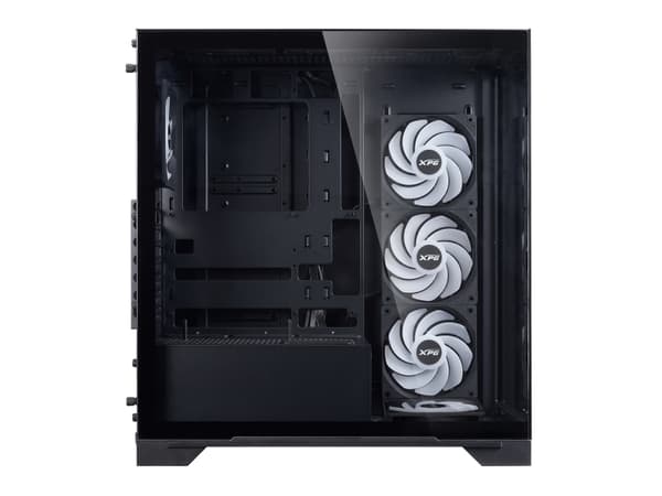 XPG Invader X BTF, Midi Tower, PC, Svart, ATX, micro ATX, Mini-ATX, SPCC, Härdat glas, 17,5 cm
