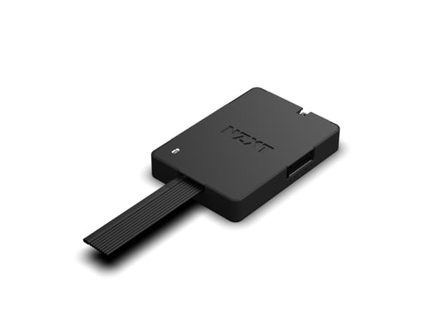 NZXT - Systemvifte og belysningshub - matt svart
