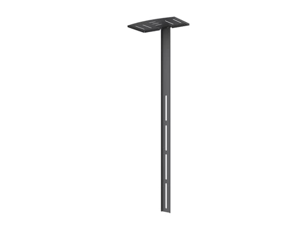 Multibrackets M Pro Series - Monteringskomponent (hylle, forlengelsesstang) - for videokonferansekamera - stor, universell - stål - svart - skinnemon