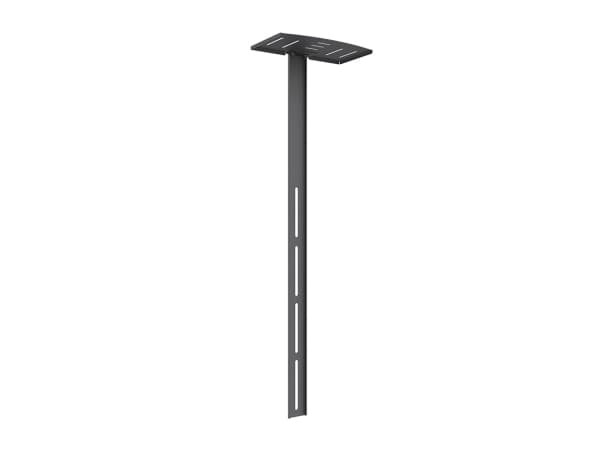 Multibrackets M Pro Series - Monteringskomponent (hylle, forlengelsesstang) - for videokonferansekamera - stor, universell - stål - svart - skinnemon