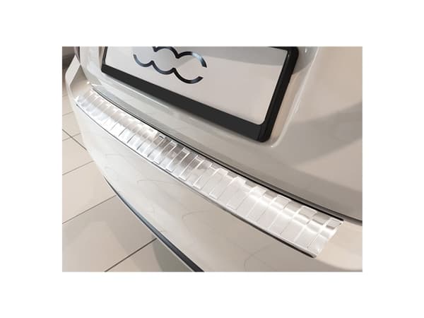 Latausreunasuoja Fiat 500 Hatchback 3D 2015- Teräs