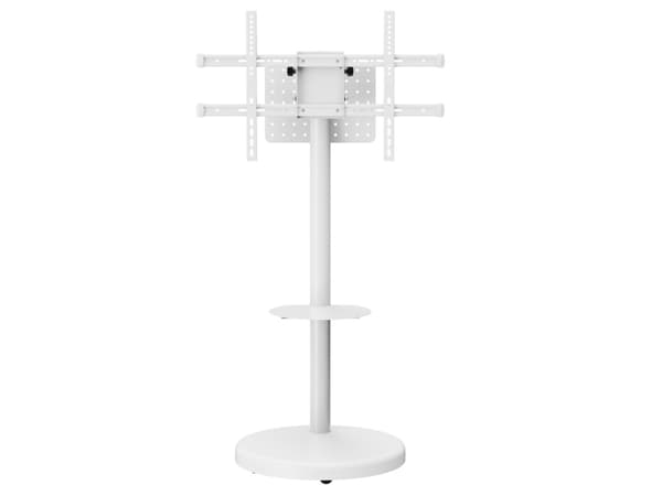 Techly ICA-TR55, 200 x 200 mm, 400 x 600 mm, -10 - 5°, 90°, Plast, Stål, Vit