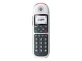Miniatyrbild 3 av 4: Motorola CD5001, DECT telefon, Trådløs håndsæt, Højttalertelefon, 150 entries, Nummervisning, Grå
