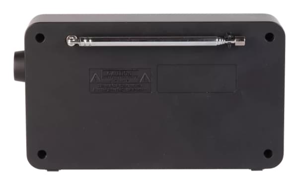 DENVER DAB-57 - Bærbar DAB-radio - 10 watt - svart