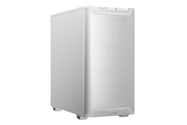 be quiet! Pure Base 501 Airflow - Midi-tårn - ATX - ingen strømforsyning (ATX / PS/2) - hvit - USB/lyd