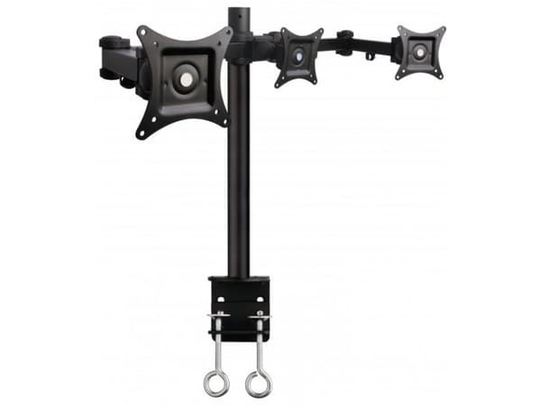 Techly ICA-LCD 482-T, 30 kg, 33 cm (13"), 61 cm (24"), 100 x 100 mm, Høydejustering, Sort Sort