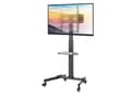 Miniatyrbilde 3 av 5: Techly ICA-TR21L, Multimediavogn, Sort, Flatskjerm, 35 kg, 5 kg, 81,3 cm (32")