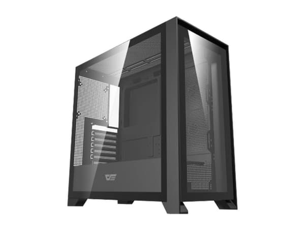 Darkflash datorchassi Darkflash DRX90 glas (svart)