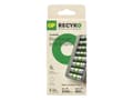 Miniatyrbilde 2 av 2: GP Batteries Economy E821, Nikkelmetallhydrid (NiMH), AA, AAA, 8 stykker, Batterier medfølger