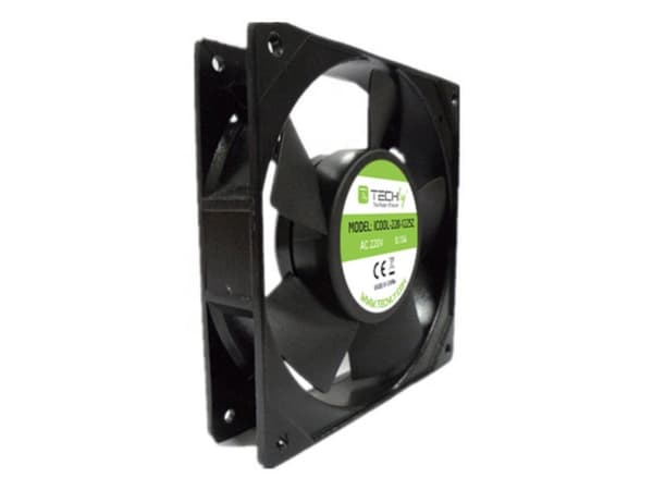 Vifte 120X120X25 mm 230V AC aluminium