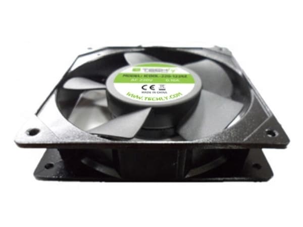 Vifte 120X120X25 mm 230V AC aluminium