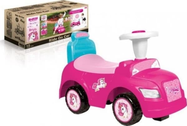Dolu DOLU Unicorn jeździk 2w1 różowy 25326