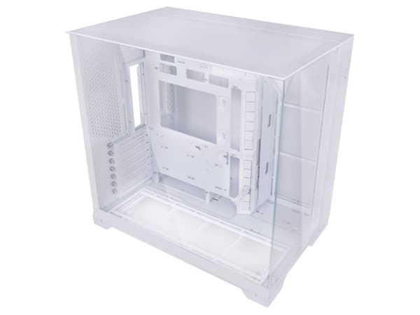 Lian Li O11 Vision - - genomskinlig sidopanel (härdat glas) - ingen strömförsörjning - USB/ljud
