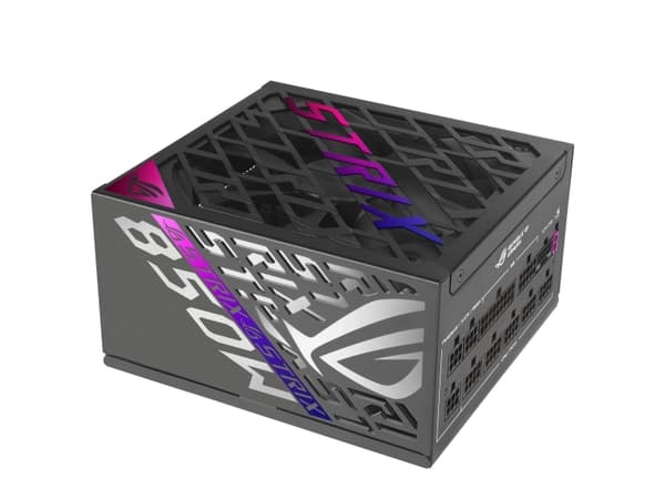 ASUS ROG Strix - Nätaggregat (intern) - ATX12V 3.1/ EPS12V - 80 PLUS Platinum - AC 100-240 V - 850 Watt - aktive PFC