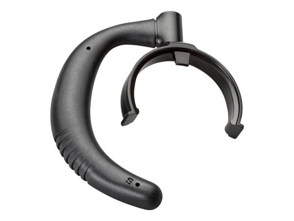 Poly - Sats med öronöglor för headset - liten och stor - svart
