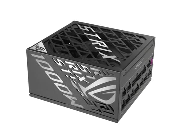 ASUS ROG Strix - Strømforsyning (intern) - ATX12V 3.1/ EPS12V - 80 PLUS Platinum - AC 100-240 V - 1000 watt - aktiv PFC