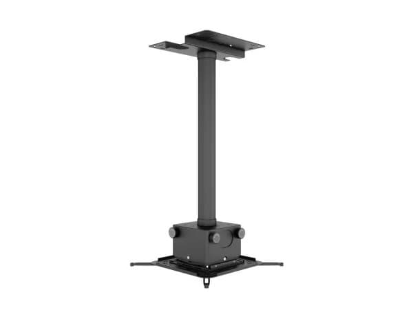 Multibrackets 0587, Tak, 40 kg, Sort, 150 - 1000 mm, 360°, -5 - 5°