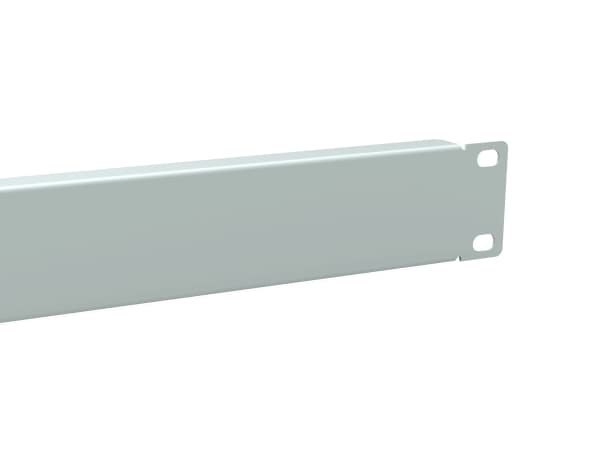 Equip 327531, Blankt panel, Lysegrå, Stål, 1U, China, 25,4 mm