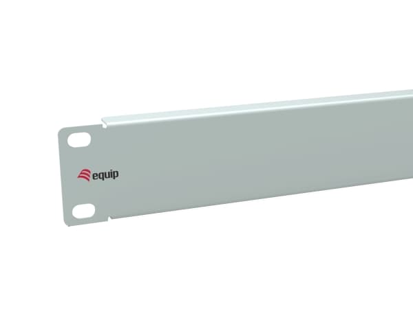 Equip 327531, Blankt panel, Lysegrå, Stål, 1U, China, 25,4 mm