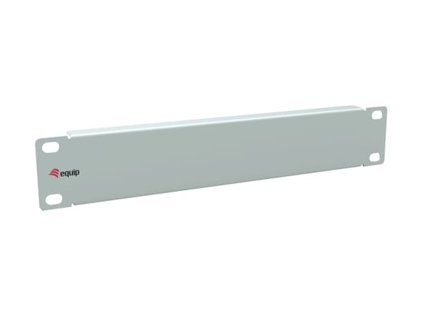 Equip 327531, Blankt panel, Lysegrå, Stål, 1U, China, 25,4 mm