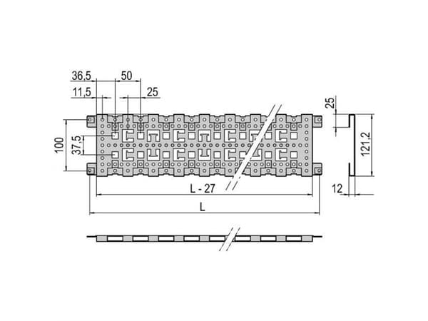 nVent SCHROFF 23130082 19 tommer Monteringsmateriale Flerfarvet