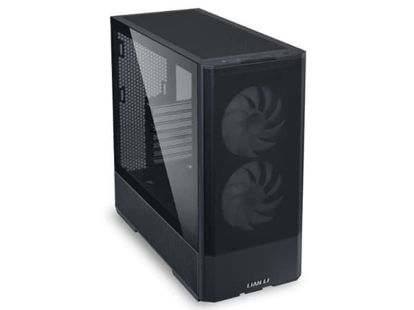 Lian Li Lancool 207, Midi Tower, PC, Sort, ATX, micro ATX, Mini-ITX, Stål, Hærdet glas, Spil